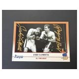 Jake LaMotta Raging Bull Signed Card w/ COA