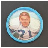 1962 Salada Alex Karras Football Coin