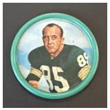 1962 Salada Max McGee Football Coin Packers