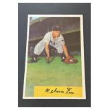1954 Bowman Nellie Fox Card #6 HOF