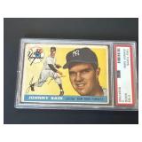 1955 Topps Johnny Sain Card #193 White Back