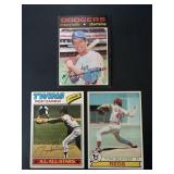 1970's Topps Baseball Lot 79 Tom Seaver 77 Carew