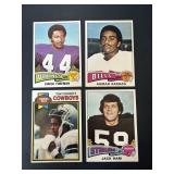 1970's Topps Football Dorestt Ham Rashad Foreman