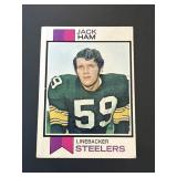 1973 Topps Jack Ham Rookie Card STEELERS HOF