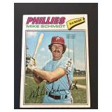 1977 Topps Mike Schmidt Card #140 PHILLIES