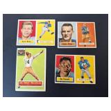1950 Topps Football Card Lot of 4