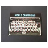 1971 Topps Baltimore Orioles World Champions #1