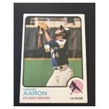 1973 Topps Hank Aaron #100 HOF