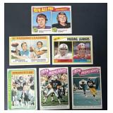 Topps Football Lot Payton Marino Staubach etc...