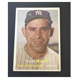 1957 Topps Yogi Berra Card #2 YANKEES HOF
