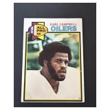 1979 Topps Earl Campbell Rookie Card HOF