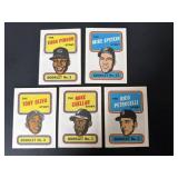 1970 Topps Booklet Lot of 5 Oliva Petrocelli etc..