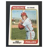 1974 Topps Mike Schmidt Card #283 PHILLIES