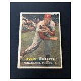 1957 Topps Robin Roberts Card #15 PHILLIES