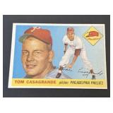 1955 Topps Tom Casagrande #167 White Back