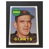 1969 Topps Gaylord Perry #485 HOF