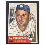 1953 Topps Ray Scarborough #213 YANKEES
