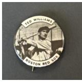 1950's PM-10 Ted Williams Pin RED SOX