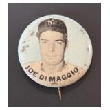 1950's PM-10 Joe DiMaggio Pin YANKEES