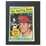 1969 Topps Pete Rose All-Star Card #424