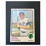 1973 Topps Willie Mays Card #305
