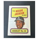 Reggie Jackson 1970 Topps Booklet