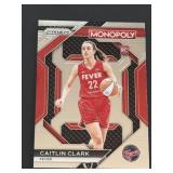 2024 Prizm Caitlin Clark Rookie Card Monopoly