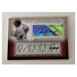 Topps Sterling Alex Rodriguez Auto Jerseys /10