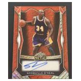 Shaquille O'Neal Autograph #ed Leaf SP