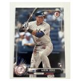2017 Bowman Aaron Judge Rookie Card Yankees