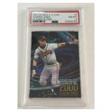 1997 Chipper Jones Stardate 2000 E-X2000 PSA 8