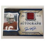 Joe Montana Autograph & GU Jersey #d 28/30