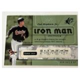 1 of 1 SPX Cal Ripken Jr. Iron Man #d 1 of 1 HOF
