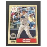 2017 Topps Aaron Judge Rookie 1987 Anniversay SP