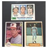 Cal Ripken Jr. Rookie Lot 1982 Topps Fleer Donruss