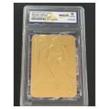 1998 Michael Jordan 23kt 1986 Fleer Rookie Sticker