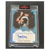 Randy Johnson Autograph #ed 2/5 Leaf