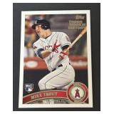 2018 Topps Mike Trout Rookie History 2011 Design