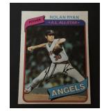1980 Topps Nolan Ryan Card #580