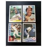 !985 Nolan Ryan Mattingly 84 Boggs BrooksTCMA Lot