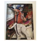 2024 Finest Bo Nix Rookie Card Denver Broncos