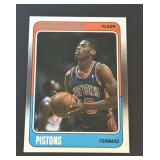 1988 Fleer Dennis Rodman Rookie Card The Worm HOF