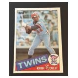 1985 Topps Kirby Puckett Rookie Card TWINS HOF