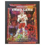 Patrick Mahomes Thrillers Red Checkerboard SP