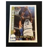 1992 Hoops Shaquille O'Neal Rookie Card SHAQ