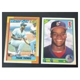 1990 Frank Thomas Rookie Lot Topps & Score