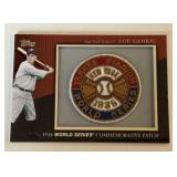 2010 Topps Lou Gehrig 1936 World Series Patch SP