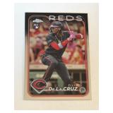2024 Topps Chrome Elly De La Cruz Rookie Card