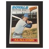 1977 Topps George Brett Card #580 HOF Royals