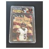 Jayden Daniels Rookie Custom Card Slabbed